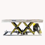 1000kg Double Scissor Lift Tables 1300mmx820mm Max Height 1780mm