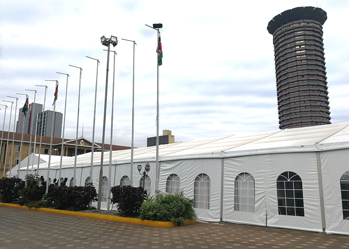 Temporary Clear Span 15x35m Outdoor Event Tents With Side Flaps