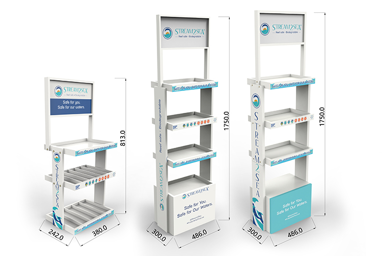 Modern Wooden Display Stand Free Standing Turning Display Stand Tiny Tips Sensitive For Kids