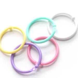 Quality Colorful Plastic Binding Buckle 8 14 18 22 25 30 40mm For Notebook wholesale