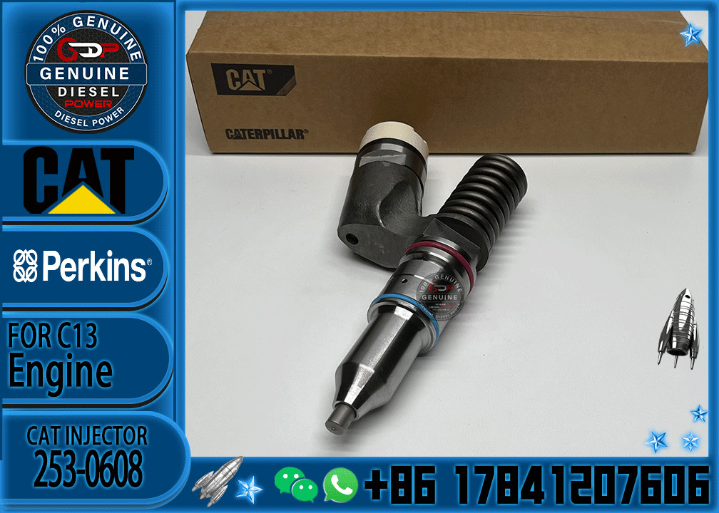 Diesel Fuel Injector 253-0608 259-5409 For Cat C11 C13 Excavator 345C 345D 349D