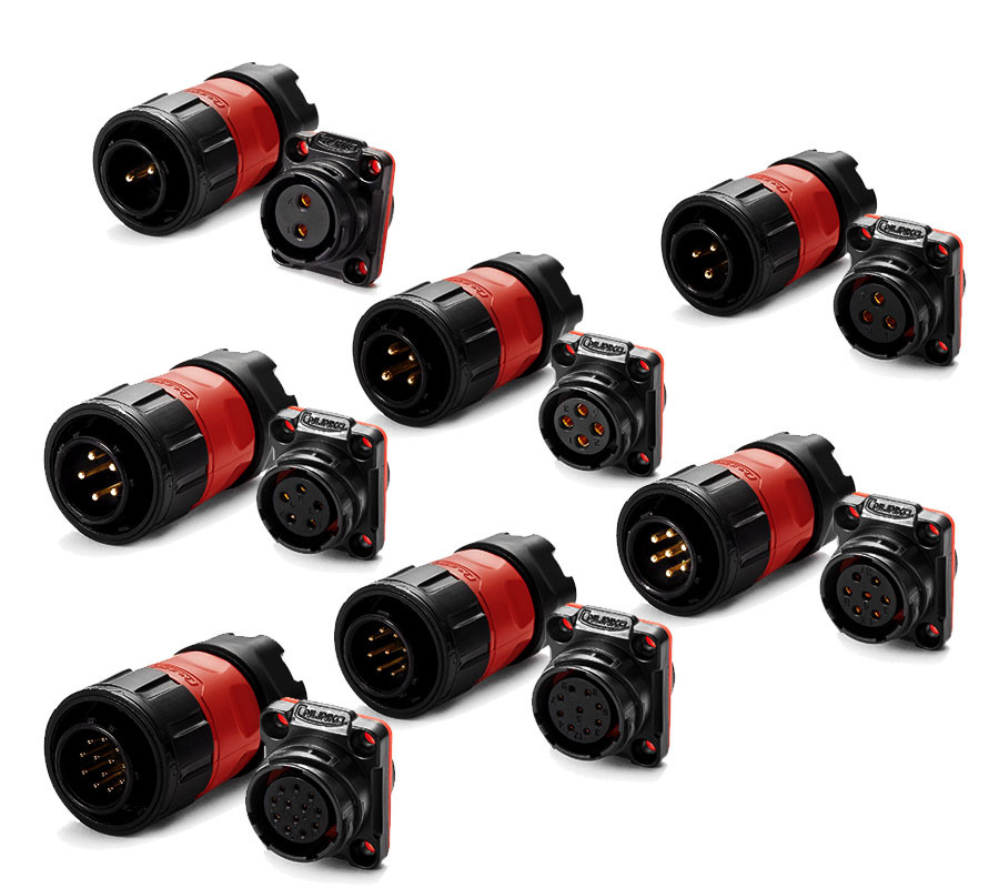 Stable Performance Low Voltage Power Cable 4 Pin Power Plug for Live Stage Equipment
