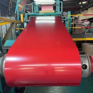 Quality PPGI Prepainted Galvanized Steel Coil Red White Green Color Ral 9002 9003 wholesale