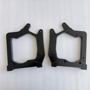 China Oxidation Black Aluminum Bracket For Car Rear Double Caliper on sale