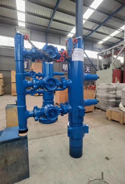 Steel Casing Single Plug Cementing Head Oilfield Well Drilling Forging Energy