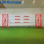 Red Fashionable Horse Jumps Equipment With Protection