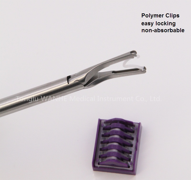 Medical Hem-O-Lok Clip Applier Laparoscopic Forceps