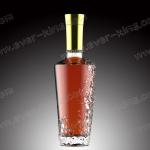 SGS Screw Sealing 750ML Flint Glass Empty Whiskey Bottles