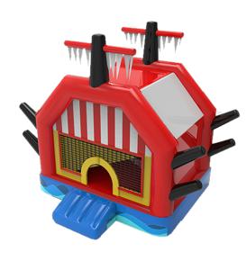 Quality Small Pirate Ship Inflatable Bouncy Castle For Childrens wholesale