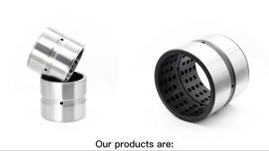 Quality Hydraulic Cylinder Bushing Wrapped Sleeve DU Bearing For Hydraulic wholesale