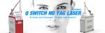 New technology Q Switched Nd Yag Laser For Tattoo Removal Skin Whitening