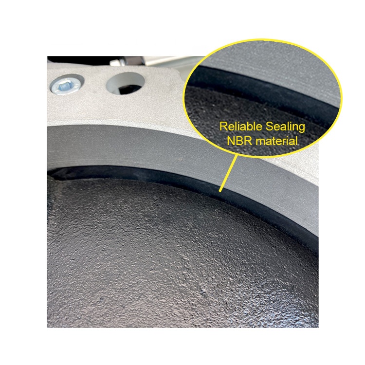 Batching Plants Butterfly Valves 8in/10in/14in/16in For Powdery And Granular Materials