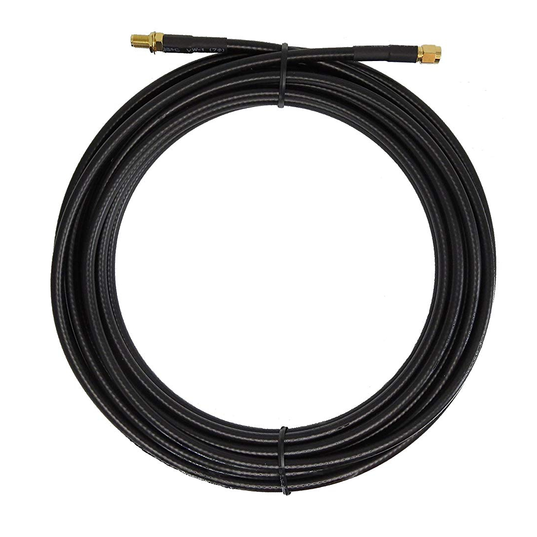 Vertical Polarization N Male to RP SMA Male Extension Cable for Antenna LMR400 RG 58
