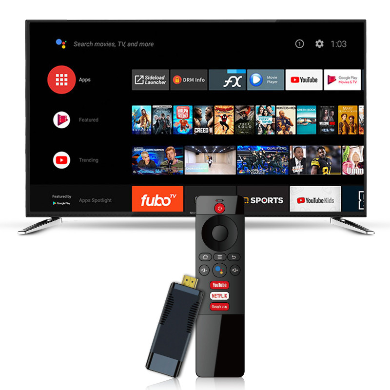 Bluetooth Connectivity Android TV Stick S96 USB Streaming 4k TV Firestick