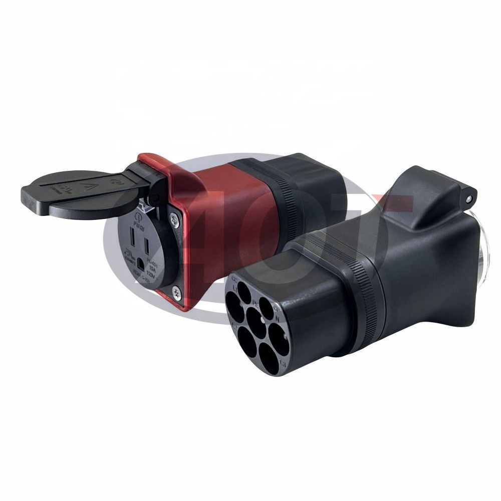 Purpose for replace/repair AOTAI Type2 to America 3pin Plug Adapter EV Adapter Type 2 male to Type B AC Charger eBike Scooter