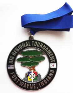Quality ATA REGIONAL tournament zinc alloy metal medal wholesale