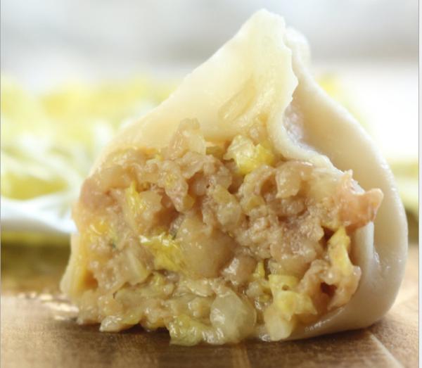 Chinese Jiaozi Steam Frozen Dumplings Traditional Restaurant Material -18℃