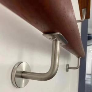Quality Stainless Steel Solid Polished Balustrade Support Railing Hardware wholesale