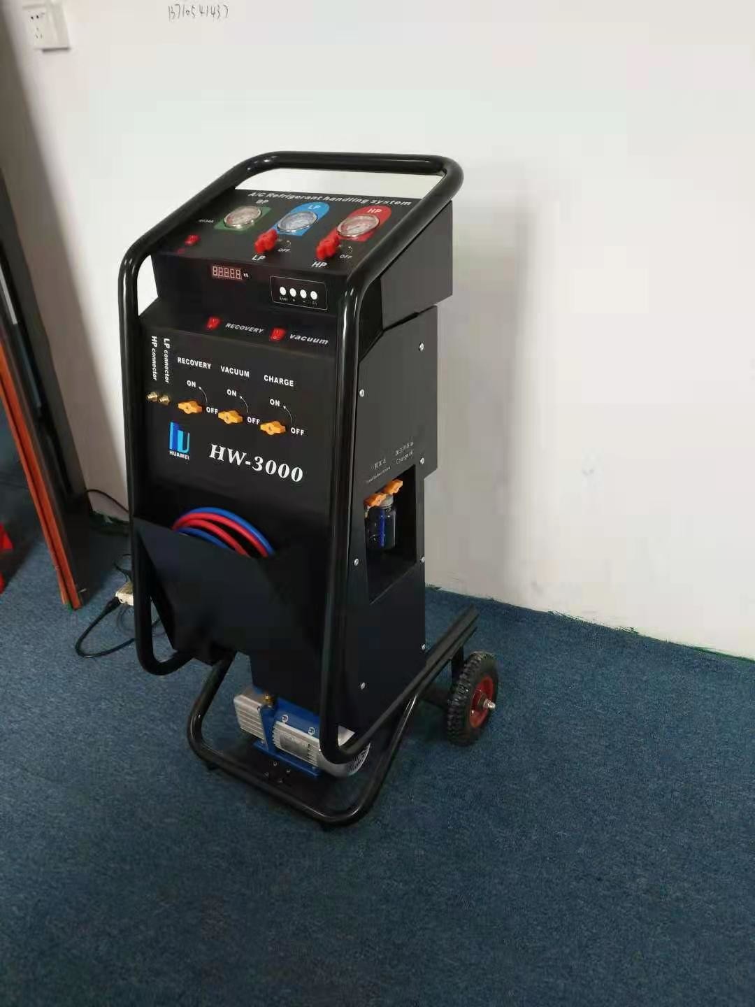 AC Recovery System Huawei 3000 AC Recovery Machine For Cars