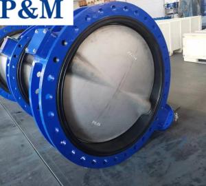 Quality BS5155 ductile iron flanged butterfly valve with pin wholesale