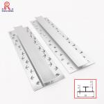 Mothproof Aluminium Transition Strip 45MM Height Mill Finished