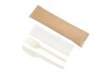 Heat Resistant Disposable 7 Inch Ivory PSM Cutlery
