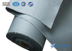 Quality Gray Twill 0.4MM Silicone Coated Fiberglass Fabric wholesale
