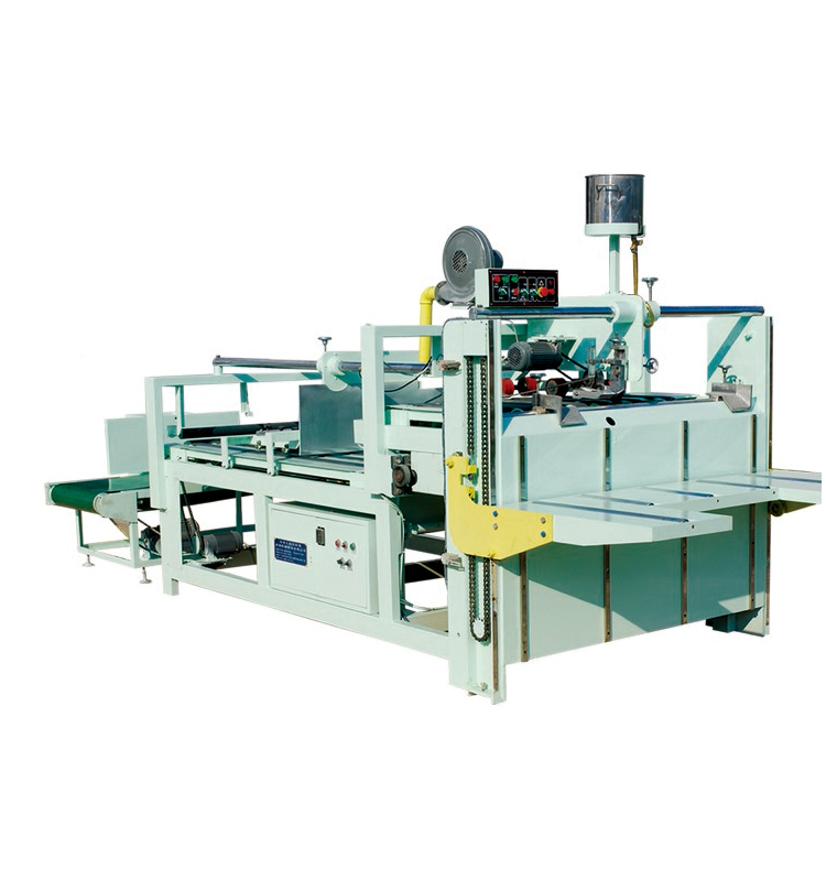 Handy Paper Pasting Machine For Corrugated Boxes 260*600 Min Cardboard