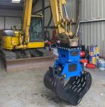 Hot Sale 6-10 Ton Excavator Sorting Grab Metal Scrap Hydraulic Stone Square