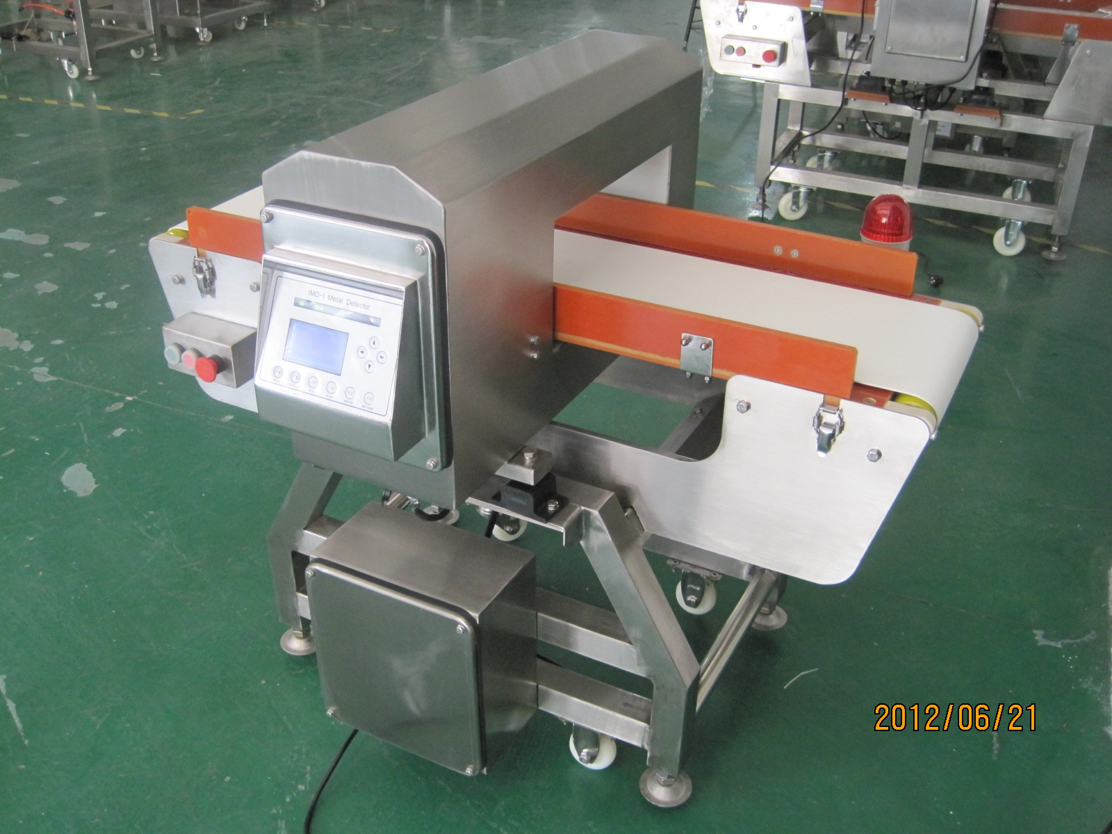 metal detector 3012 for small size and small weight food product inspection