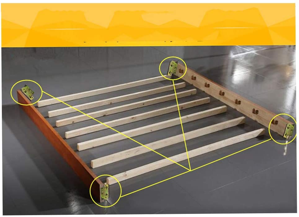 0.52kg Wooden Bed Rail Hooks Durable Hardware for Home Furniture Improvement Projects