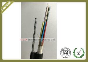 Quality Black Color Outdoor Fiber Optic Cable Loose Tube Stranding Figure 2 - 288 Core wholesale