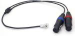 Arri Alexa Mini LF Audio Cable XLR 3 Pin To Right Angle 0B 6 Pin Male Connector