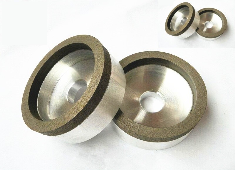 Durability Diamond Grinding Wheel Long Service Life Silver Cooling Wheel