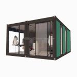 Collapsible Combination Living Wooden House for Shop Customized Color Steel