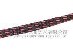 Colorful Durable Flexible Braided Wire Covers High Strength Abrasion Resistance