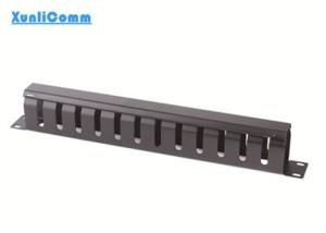 Quality Reliable Server Rack Cable Management Cold Rolled Steel With Powder Coat Finishing wholesale