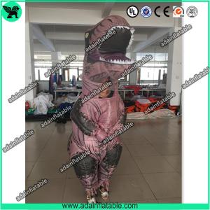Quality Cute Inflatable Dinosaur Advertising Inflatable Cartoon Dinosaur Mascot Costume wholesale