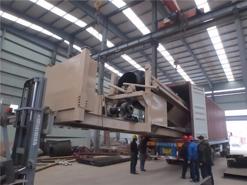 Small Scale 5TPH - 10TPH Gold Trommel Wash Plant Gold Mining Equipment