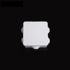 Quality 85x85x50mm IP65 ABS Waterproof Junction Box Knockout Holes With Stopper wholesale