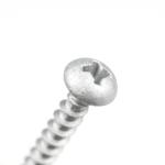 Metric GB Standard Ss410 Stainless Steel Type 17 Decking Screws 4.1x35 Small