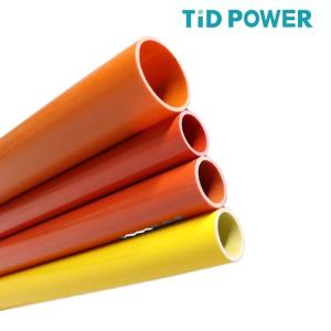 Quality Durable Epoxy Fiberglass Tube / Filament Wound Epoxy Tubing wholesale