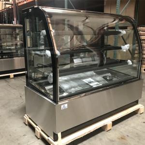 Quality High quality refrigerated glass door display case cake showcase with CE/ETL wholesale