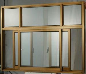 Quality House Anti Theft 1.6mm Aluminum Horizontal Sliding Windows wholesale
