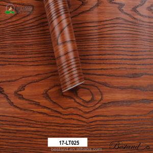 Quality Self Adhesive Wood Grain Vinyl Decorative Film for Furniture Makeover and Enhancement wholesale