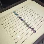 diamonds of star disk bracelet 18kt gold with yellow gold or white gold