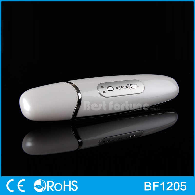 Ance Treatment Ultrasonic Face Spatula EMS Skin Scrubber For Home Use