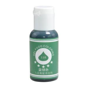Quality Teal Gel Food Coloring For Cake Mix Royal Icing Highly Concentrated wholesale