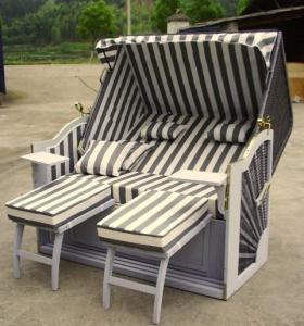 Quality Outdoor Roofed Wicker Beach Chair wholesale