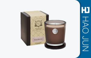 Quality Waterproof Cardboard Candle Boxes Cylinder Tube Packaging Spot UV Surface wholesale